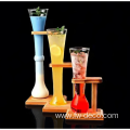 Ale Beer Glass with Wooden Stand